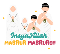 Umrah Insyaallah Sticker by Umroh & Europe Travel Agent