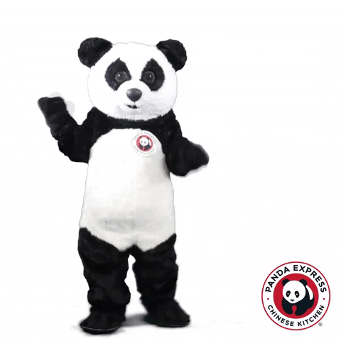 Happy Panda Bear GIF by Panda Express