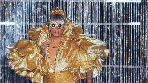 Gold Strut GIF by RuPaul's Drag Race
