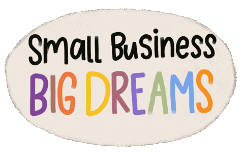 Small Business Support Sticker