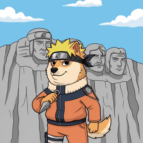 Shiba Inu Illustration GIF by Doge Pound