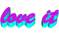 Love It Pink Sticker by AnimatedText