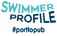 Profile Swimming Sticker by Port To Pub Swim
