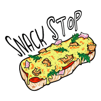 MOYASTACJA cheese snack moya moyastacja Sticker