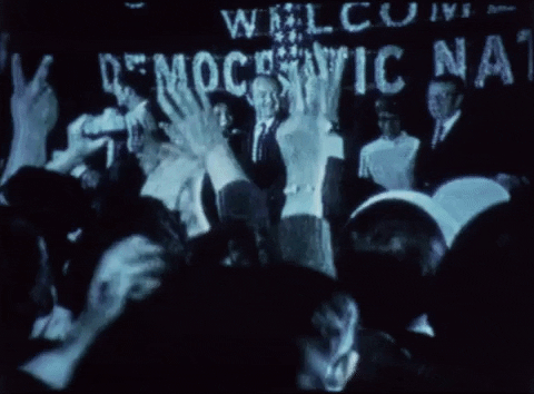 Democratic Party Dnc GIF by lbjlibrary