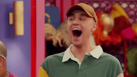 Drag Race Reaction GIF by RuPaul's Drag Race