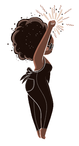 mamakhol woman black justice racism Sticker