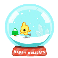Feliz Navidad Snow Sticker by DINOSALLY