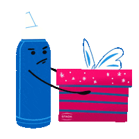 Merry Christmas And Happy New Year Party Sticker by stadaru