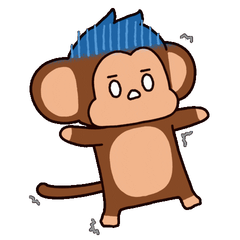 Line Art Smile Sticker by Chimpers