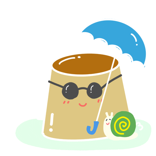 雨 ぷりん Sticker