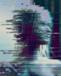 mQx117 art anime loop glitch GIF
