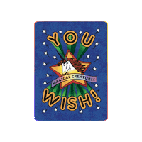 Unicorn Card Sticker by YOU WISH!