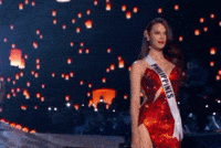 Miss Universe Twirl GIF