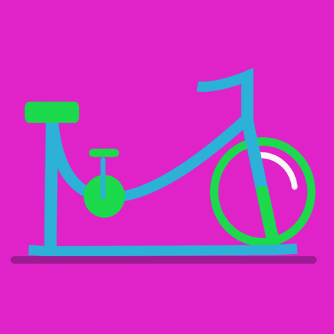 gussa_m fitness deporte bicicleta ejercicio GIF