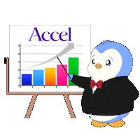 Penguin Invest Sticker by Pudgy Penguins