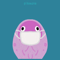 Stay Home Take Care GIF by pikaole