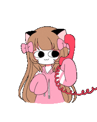 Phone Talking Sticker