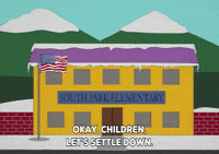 settling south park elementary GIF by South Park 