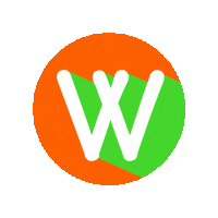 Orange Abc Sticker