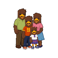 Familia Sticker by Prepa9 UANL