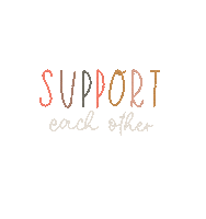Support Love Sticker