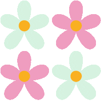 Summer Flower Sticker by Louise Jewelry