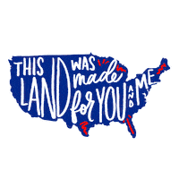 Joe Biden America Sticker by Creative Courage