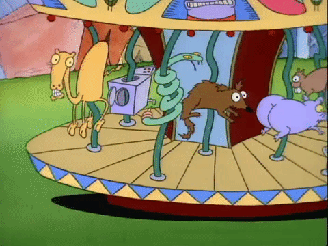 rockos modern life nicksplat GIF