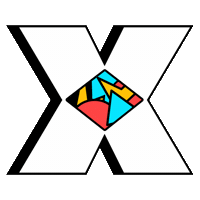 X Alphabet Sticker