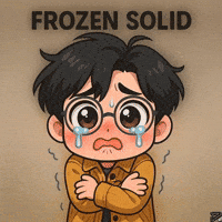 Trembling Winter Storm GIF by Persona