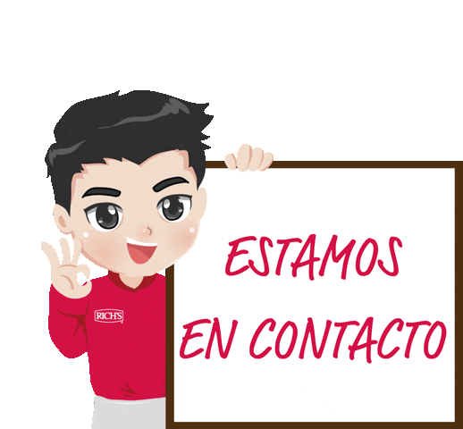 Contacto Richs Sticker by Rich's Perú