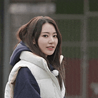 Helmets kpop idol stare sakura GIF