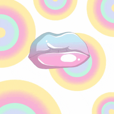 zaycardona giphyupload sexy rainbow tongue GIF