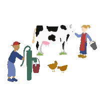 Openlucht Working Sticker by Nederlands Openluchtmuseum