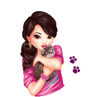 cat kiss Sticker by Depesche Vertrieb GmbH & Co. KG