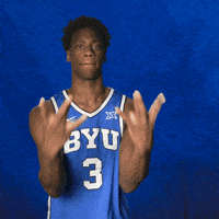Byu Basketball Win GIF by BYU Cougars