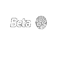 Td Beta Sticker by Thomas Dudley