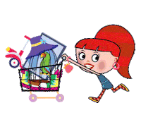 Shopping Spree Sticker by Cartoon Network Asia