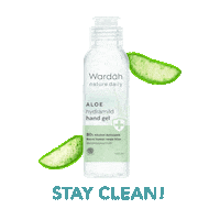 Stay Safe Aloe Vera Sticker by Wardah Beauty