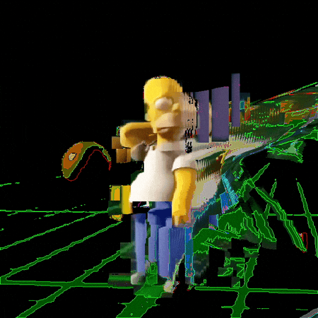3D Simpsons GIF by PERFECTL00P