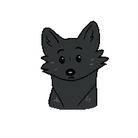 gretchenmannart dog laughing lmao doggy Sticker