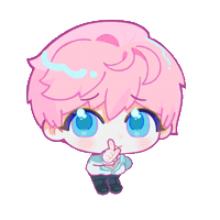 Pop Up Wink Sticker by Silent Whispers