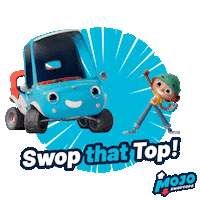 Fun Helping Sticker by Mojo Swoptops