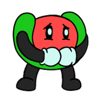 FruitsMusic happy dancing cartoon sad Sticker
