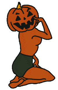 Sexy Pumpkin Patch Sticker