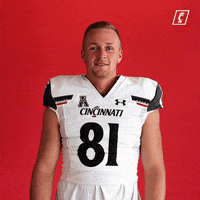 University Of Cincinnati Reaction GIF by Cincinnati Bearcats