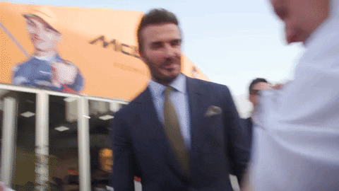 David Beckham Tattoo GIF by McLaren