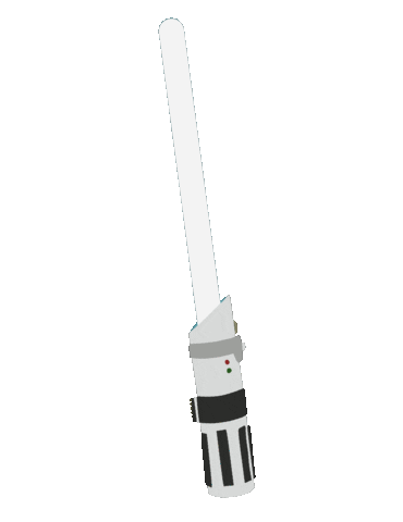 kamchristine star wars lightsaber Sticker