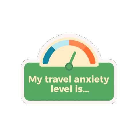 Travel Anxiety Sticker by Airalo